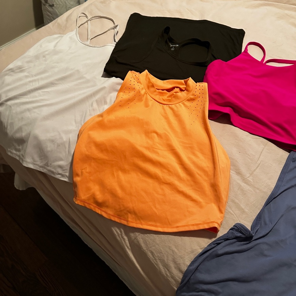 Old Navy Orange Crop Tank Top